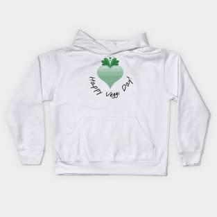 Happy Veggi Day Kids Hoodie